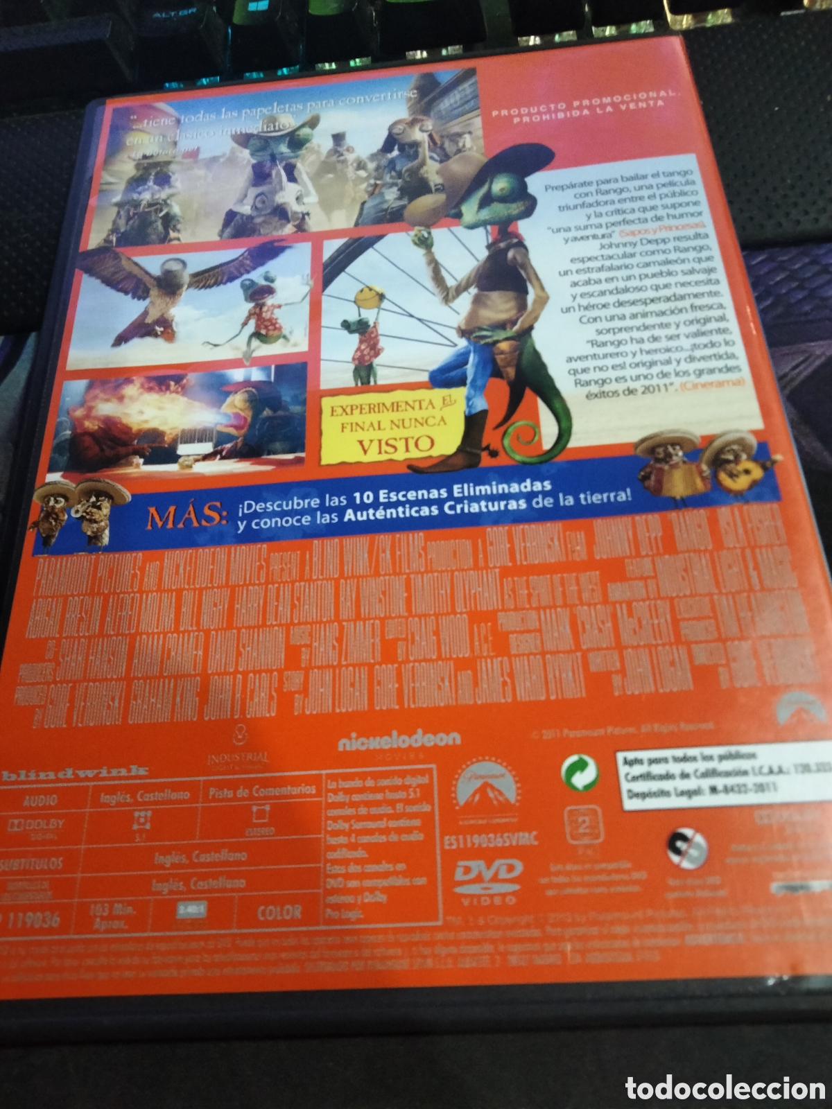 Cine: Rango dvd ------ 241 - Foto 2