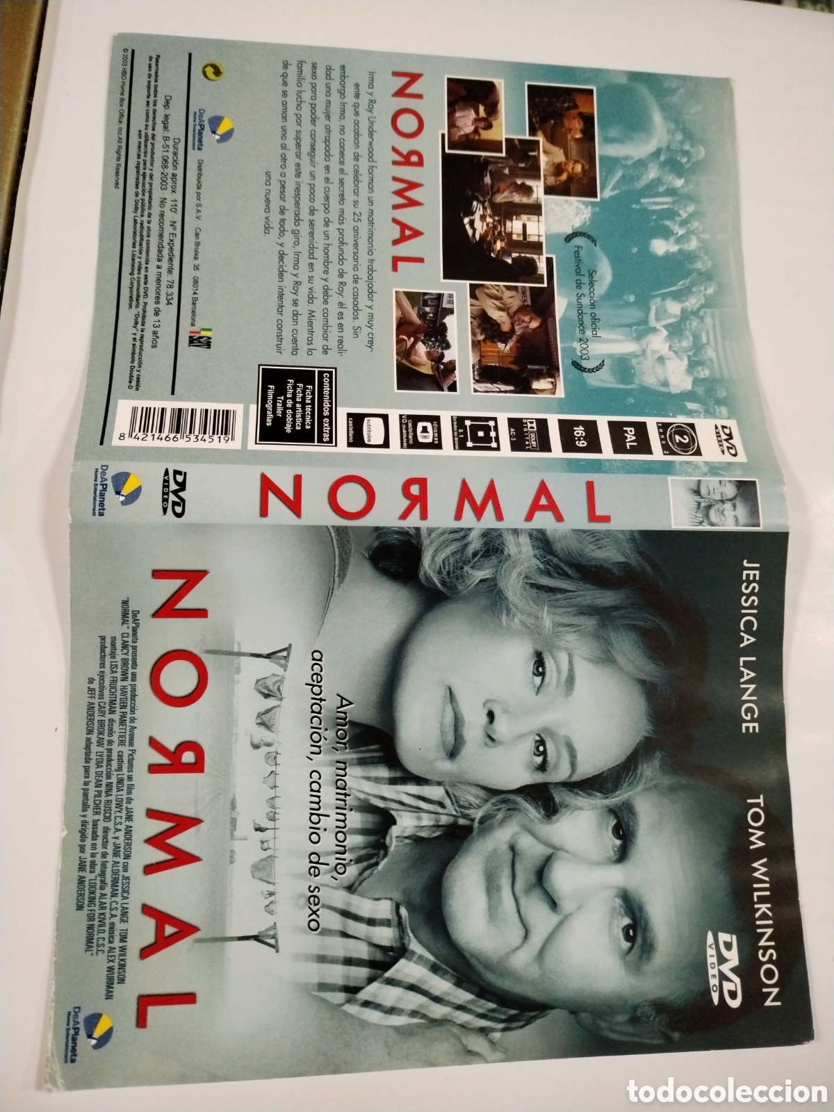 Cine: Normal. Caratula original - Foto 1
