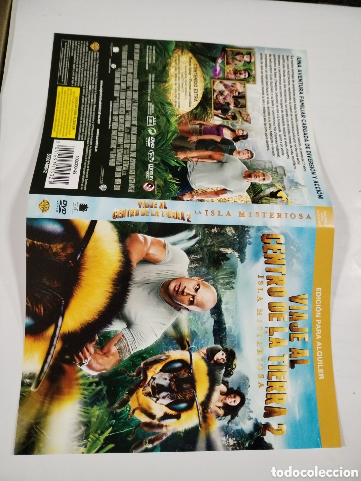 Cine: Viaje al centro de la tierra 2. Caratula original