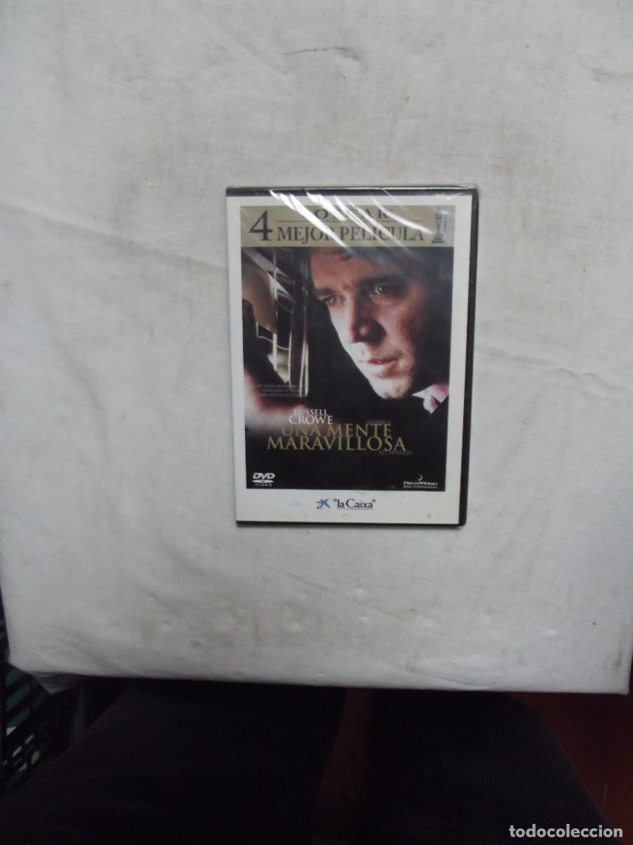 Cinema: DVD UNA MENTE MARAVILLOSA CON RUSSELL CROWE ( CAJA FINA PRECINTADA )