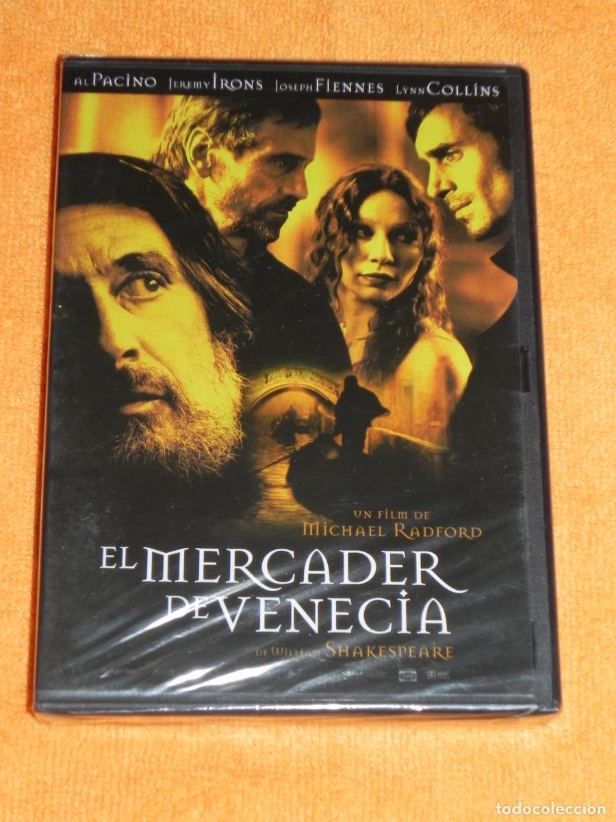 Cine: Pel&iacute;cula DVD (El Mercader de Venecia), Precintada (Ver otra foto).