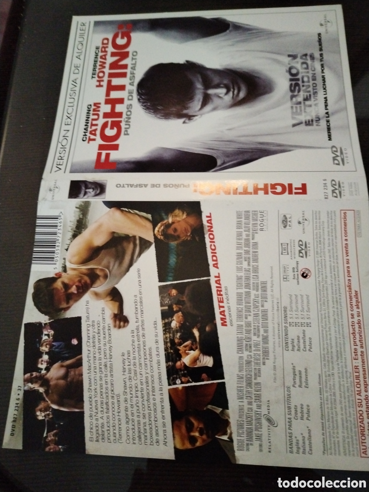 Cinema: Fighting. Caratula original