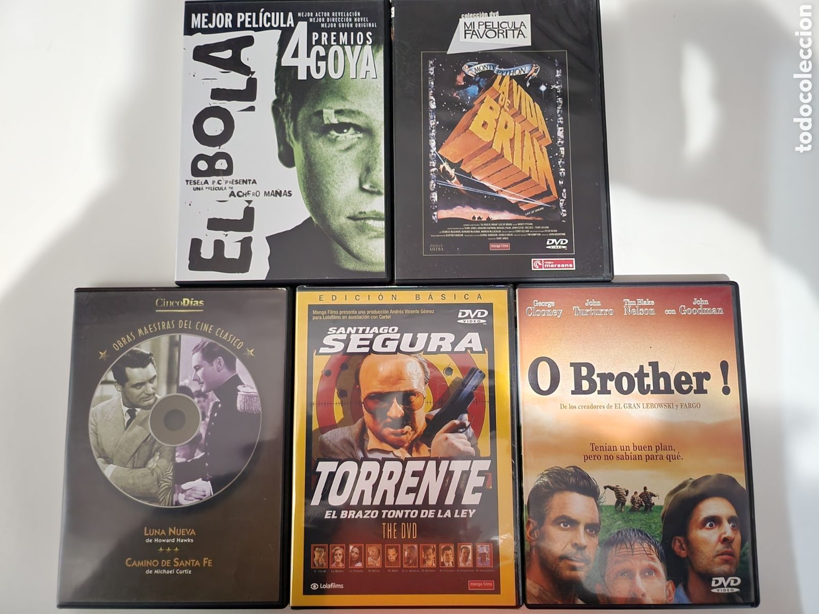 Cine: LOTE 6 PELICULAS DVD sin uso ,una precintada