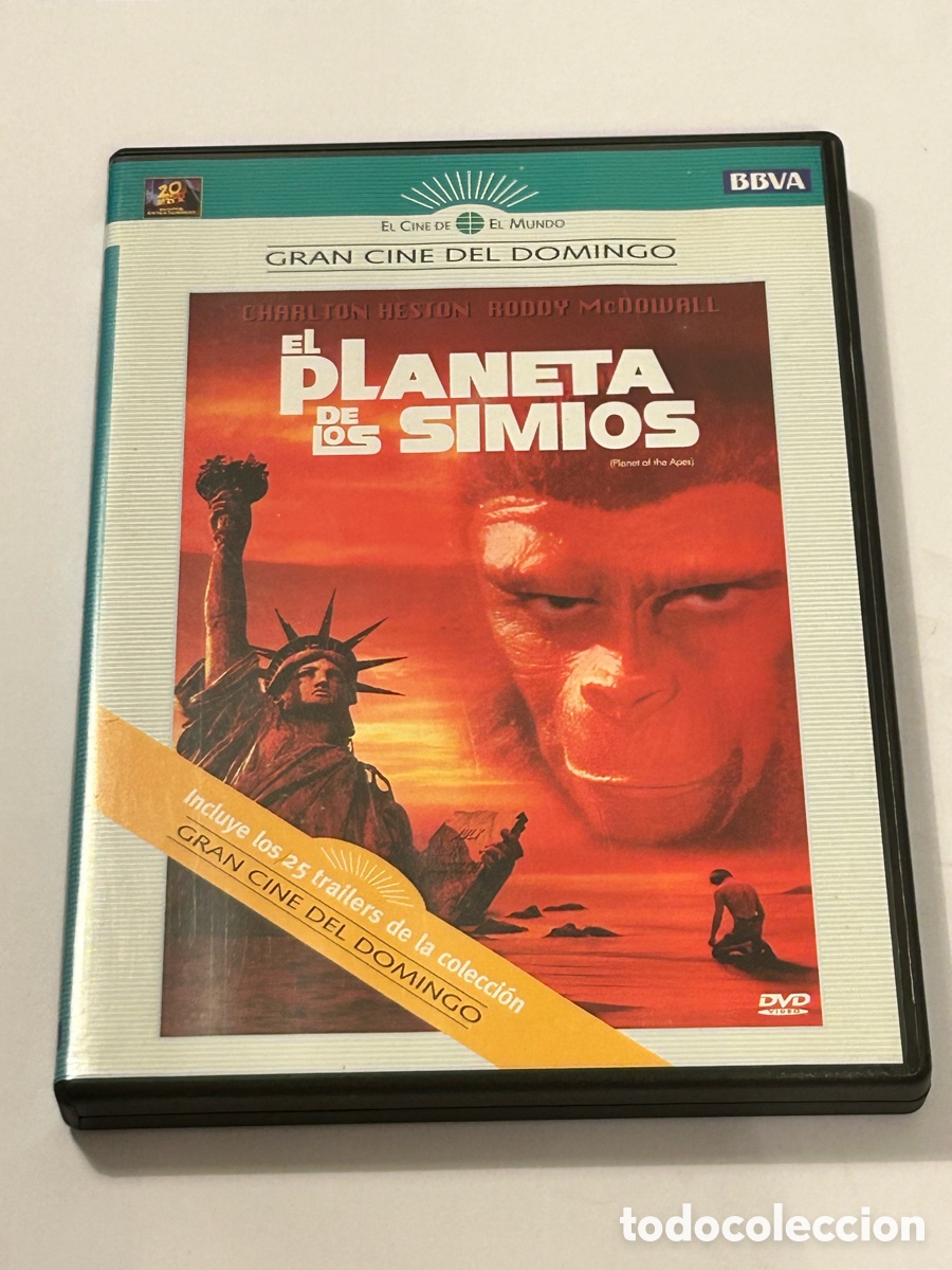 Cine: DVD. EL PLANETA DE LOS SIMIOS - Foto 1