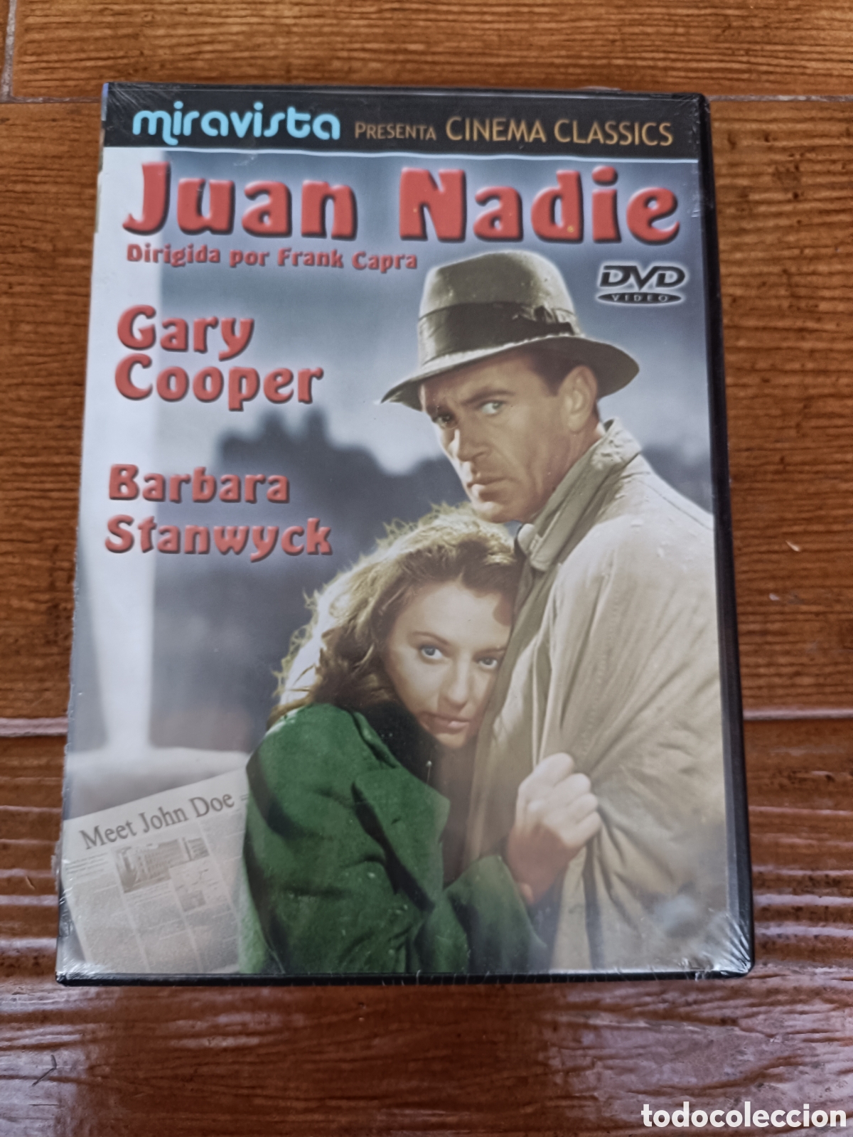 Cine: DVD Juan Nadie (Precintado) -Gary Cooper-