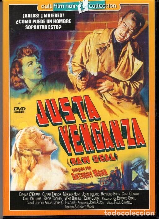 Cine: JUSTA VENGANZA DVD- LA VENGANZA AGOTA AL VENGADOR Y MANCILLA SU HONOR.