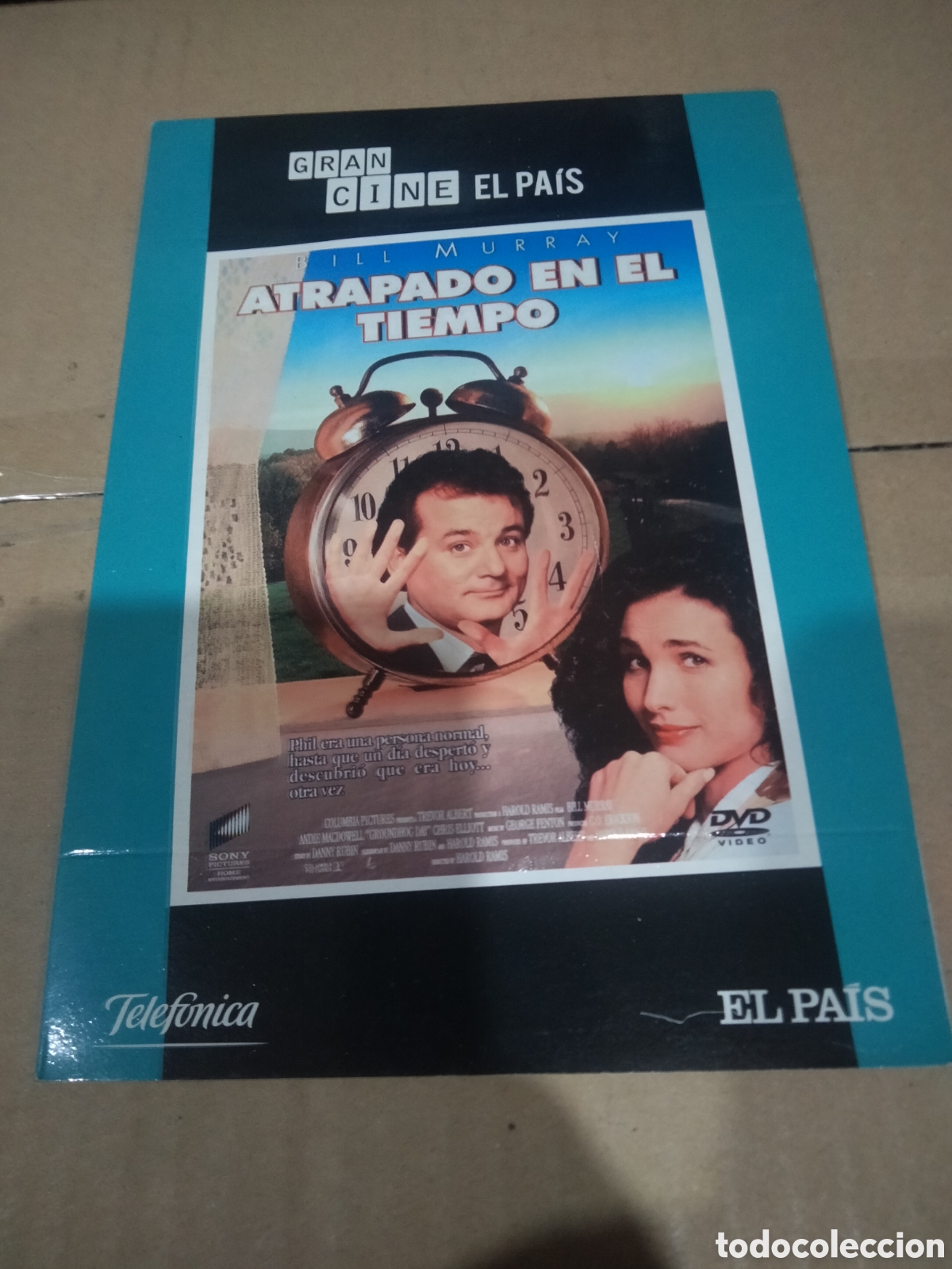 Cine: Atrapado en el tiempo dvd (cart&oacute;n)