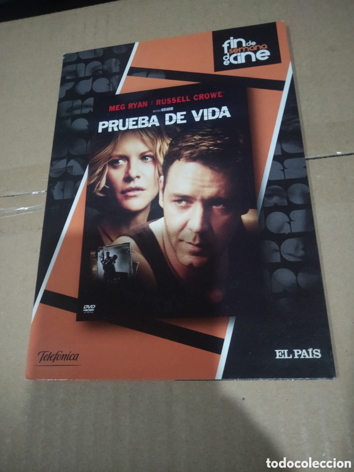 Cinema: Prueba de vida dvd (cart&oacute;n)