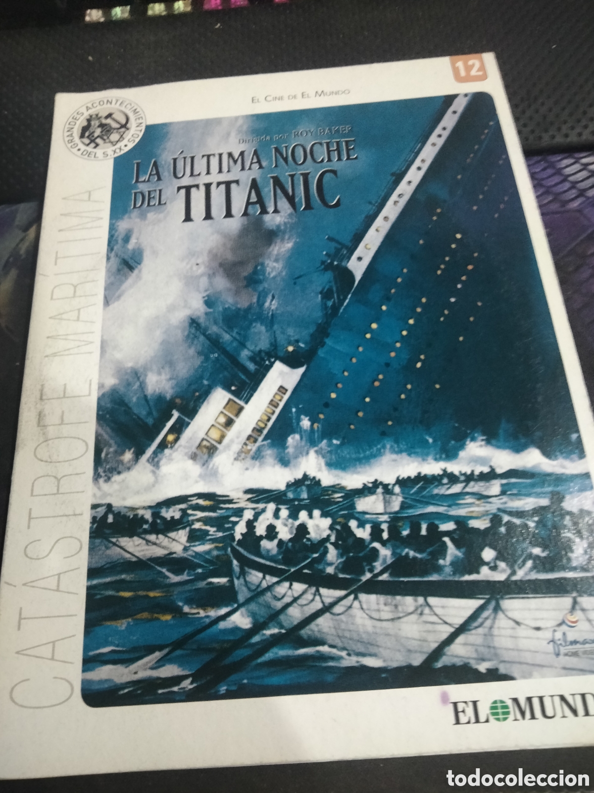 Cine: La ultima noche del Titanic dvd (cart&oacute;n)