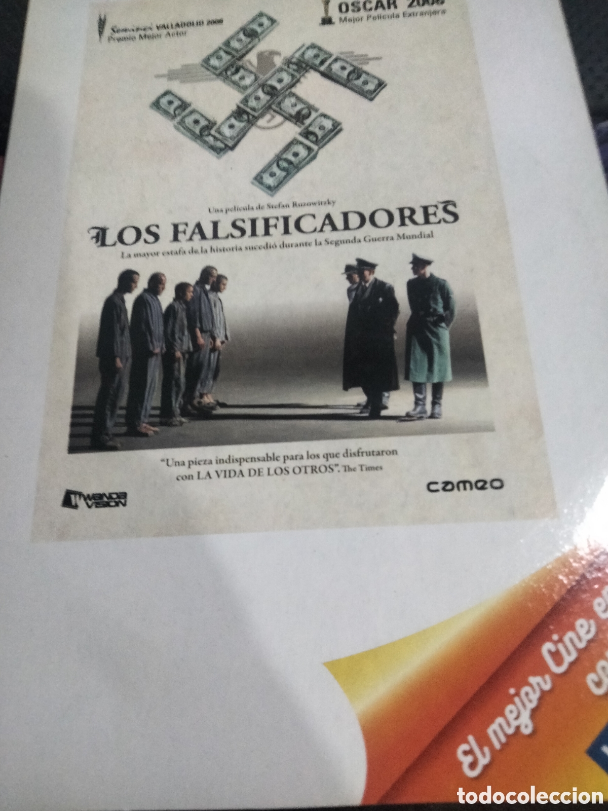 Cinema: Los falsificadores dvd (cart&oacute;n)