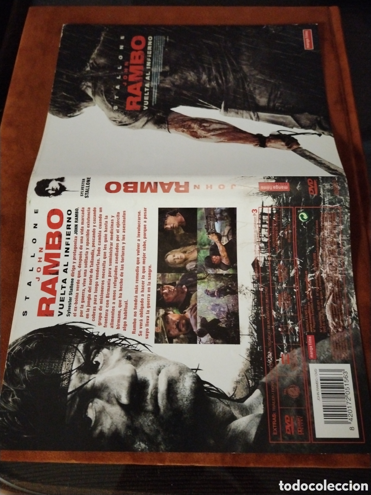 Cine: Rambo. Caratula original - Foto 1