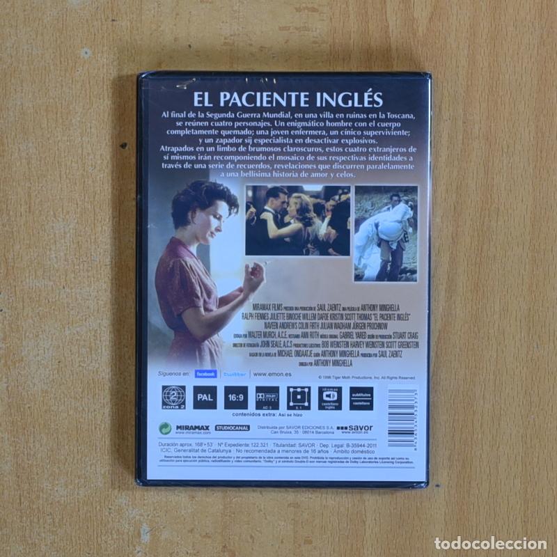 Cine: EL PACIENTE INGLES - DVD - Foto 2