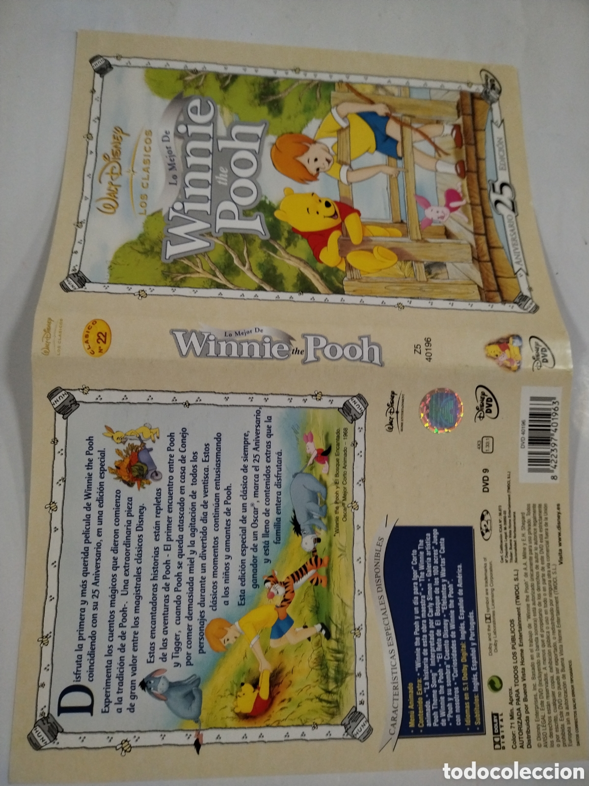 Cine: Lo mejor de Winnie the Pooh. Caratula original