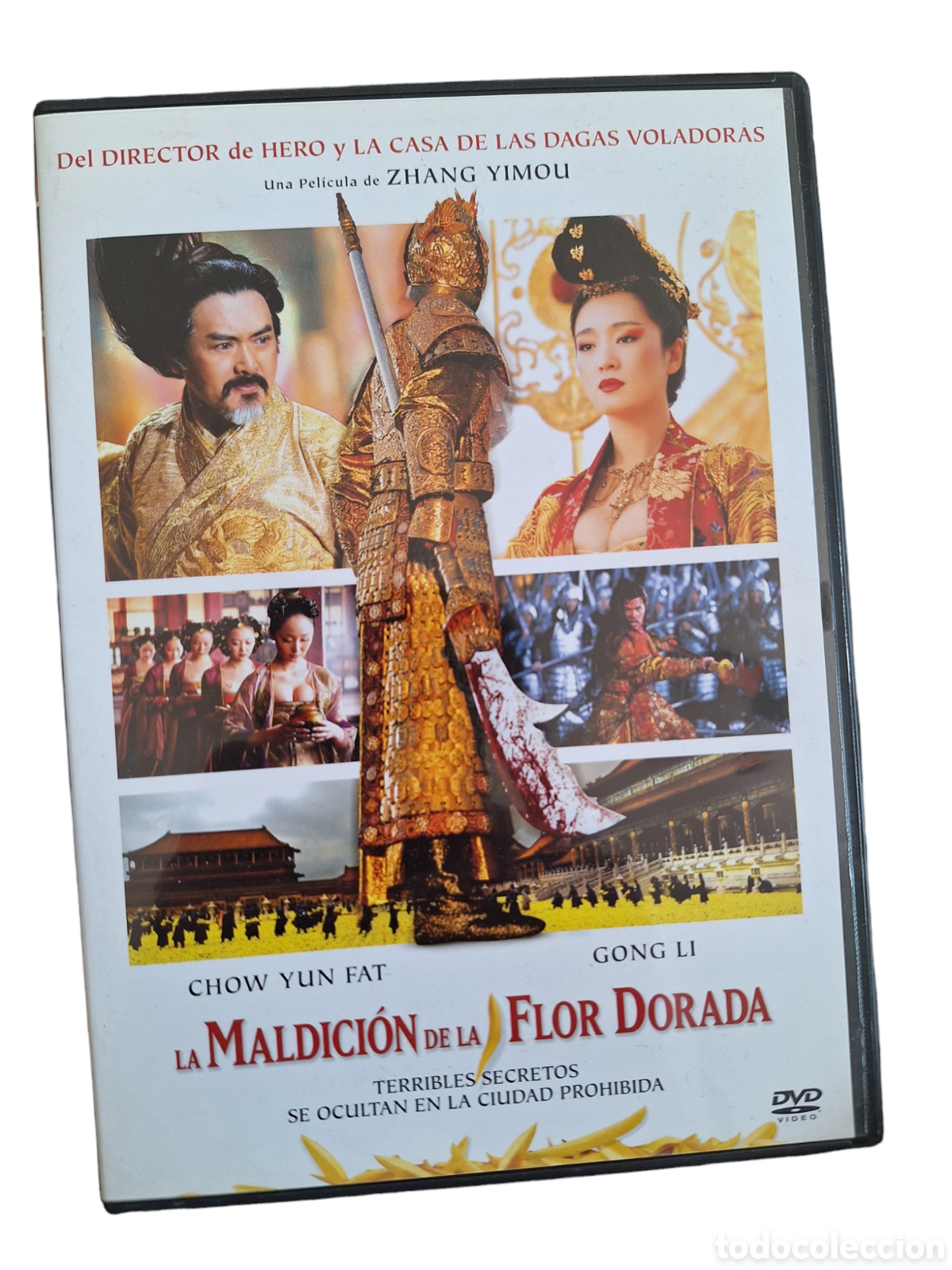 Cin&eacute;ma: CND24 la maldicion de la flor dorada DVD COMO NUEVO
