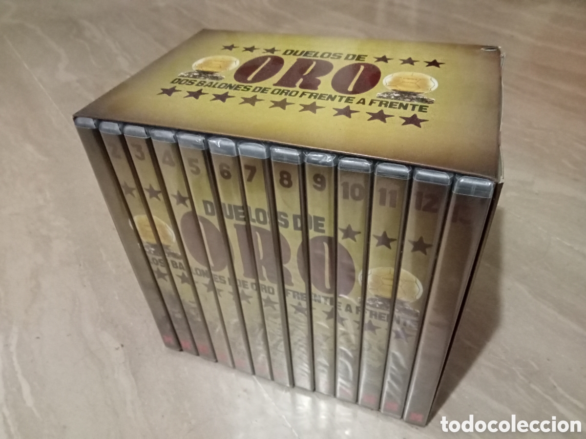 Cin&eacute;ma: Dvd. Colecci&oacute;n Duelos de Oro. Dos balones de oro frente a frente. 13 DVDs (10 precintados).