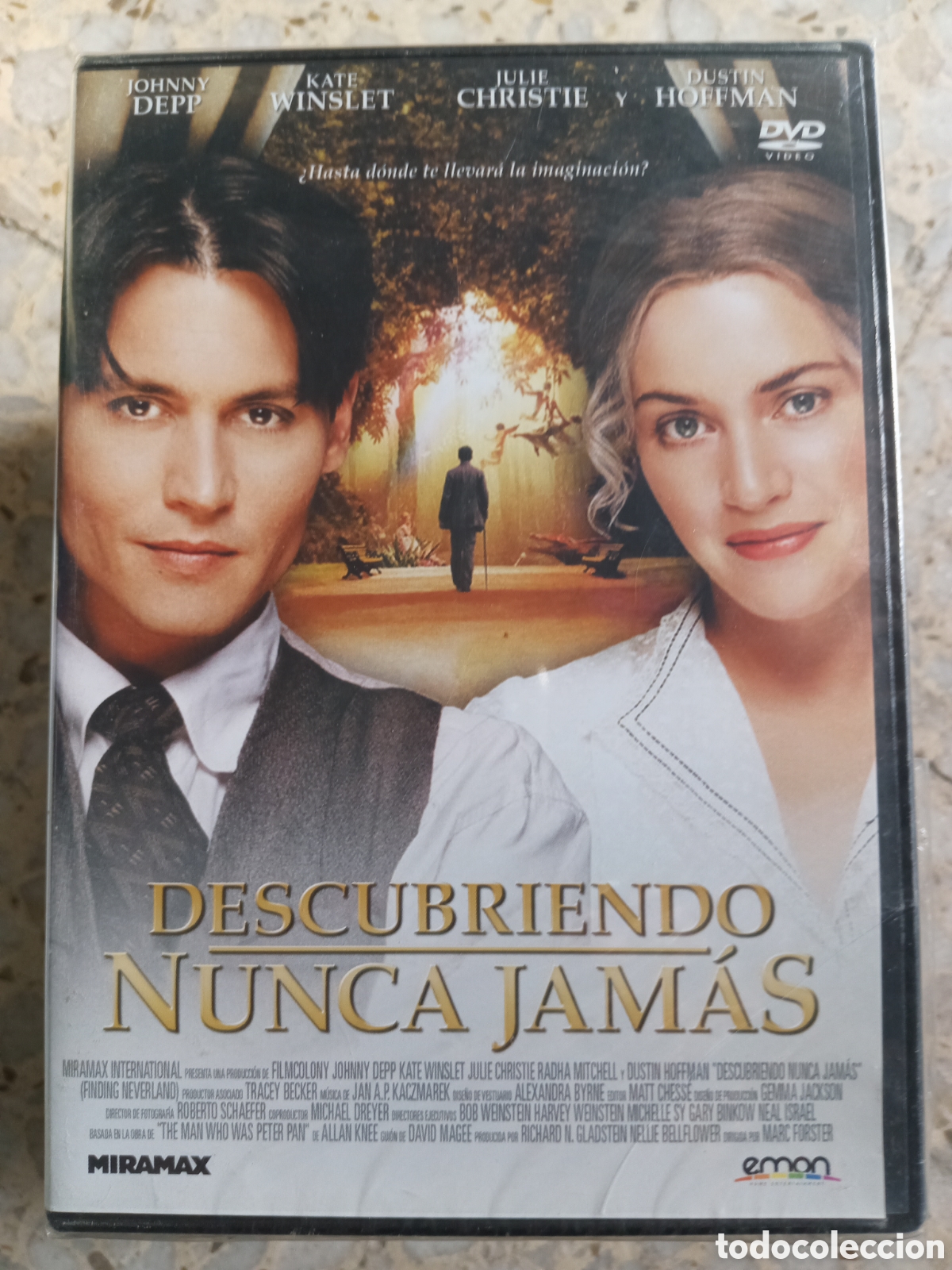 Cin&eacute;ma: DVD DESCUBRIENDO NUNCA JAMAS. JOHNNY DEPP NUEVO PRECINTADO
