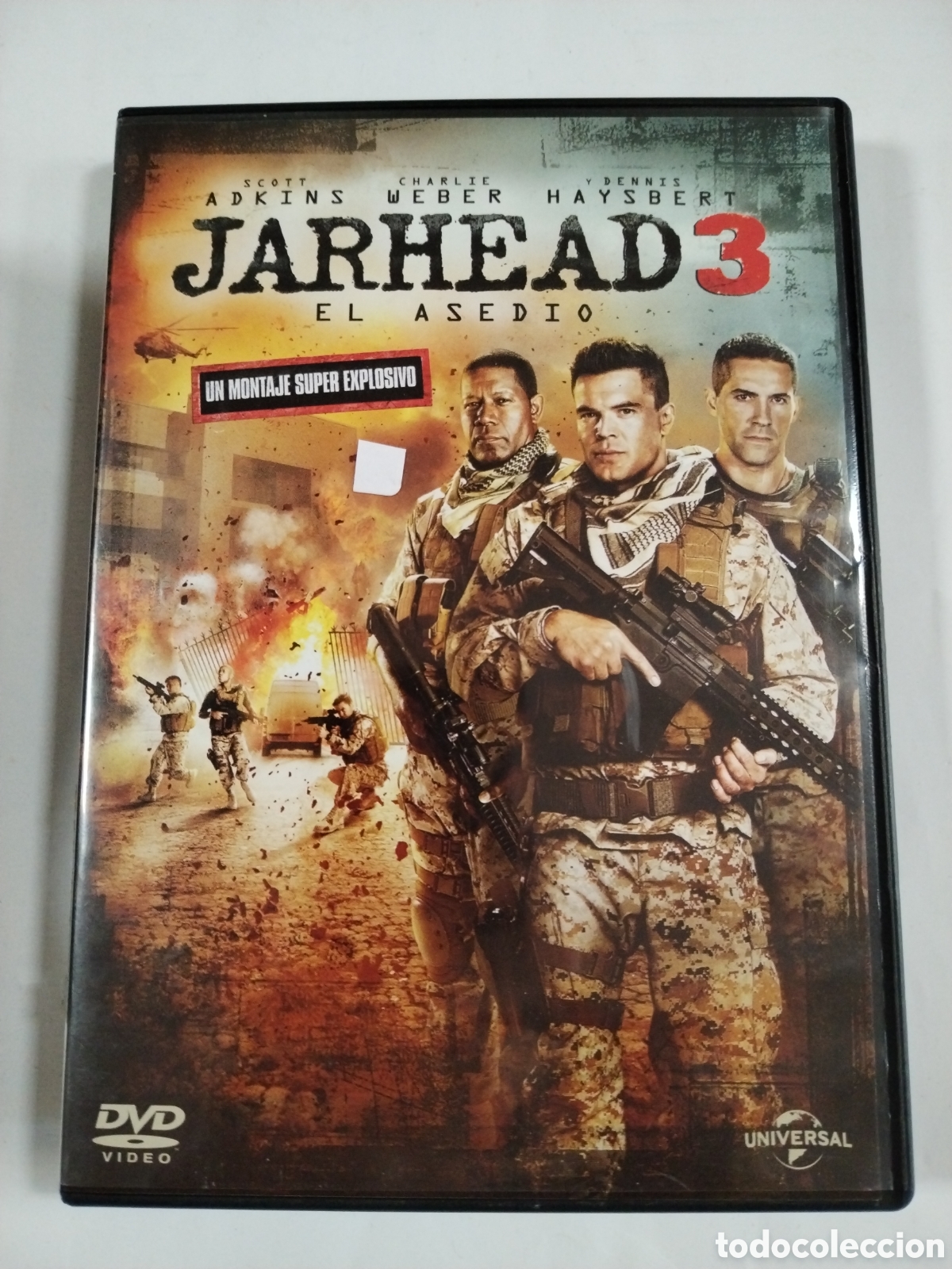 Cine: Jarhead 3: El Asedio. Charlie Webber. DVD. MU
