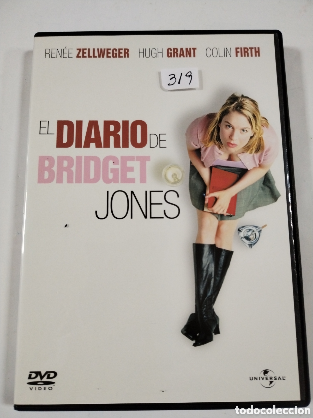 Cine: El diario de Briget Jones. DVD. MU