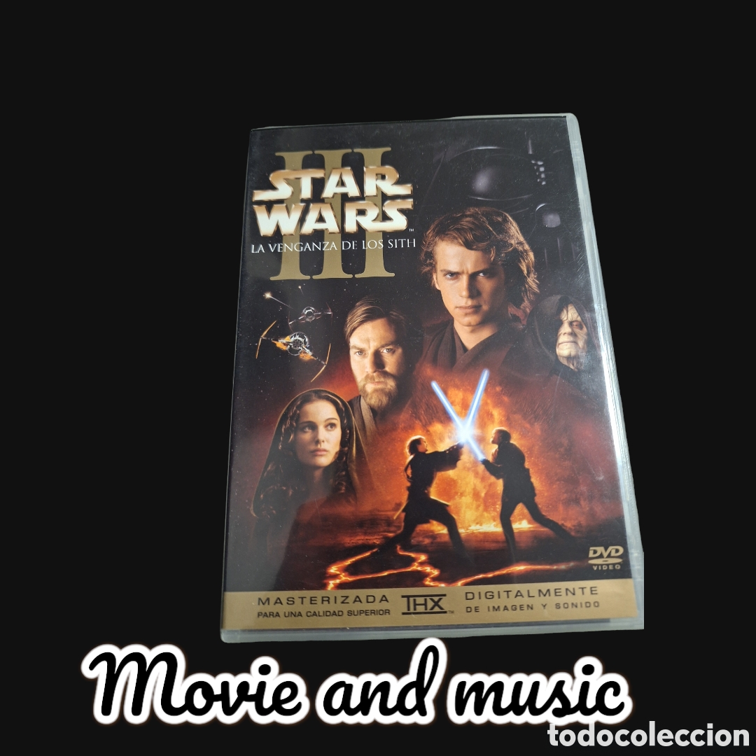 Cine: S755 star wars III la venganza de los sith DVD SEGUNDAMANO