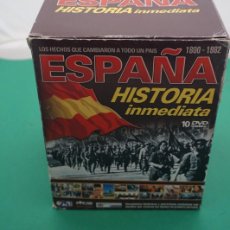 Cine: DVD- 10 DVDS - ESPAÑA HISTORIA INMEDIATA