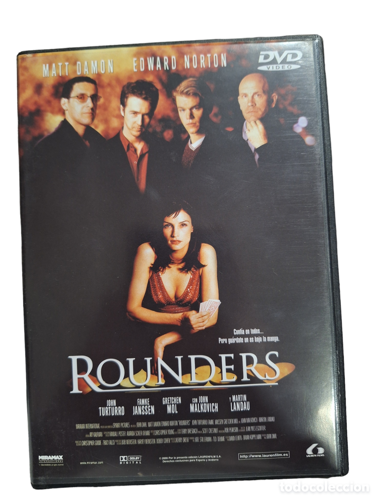 Cin&eacute;ma: CND53 rounders DVD COMO NUEVO