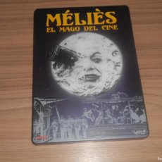 Cine: MELIES EL MAGO DEL CINE EDICION ESPECIAL CAJA METALICA ORIGENES DEL CINE DVD + LIBRETO COMO NUEVA