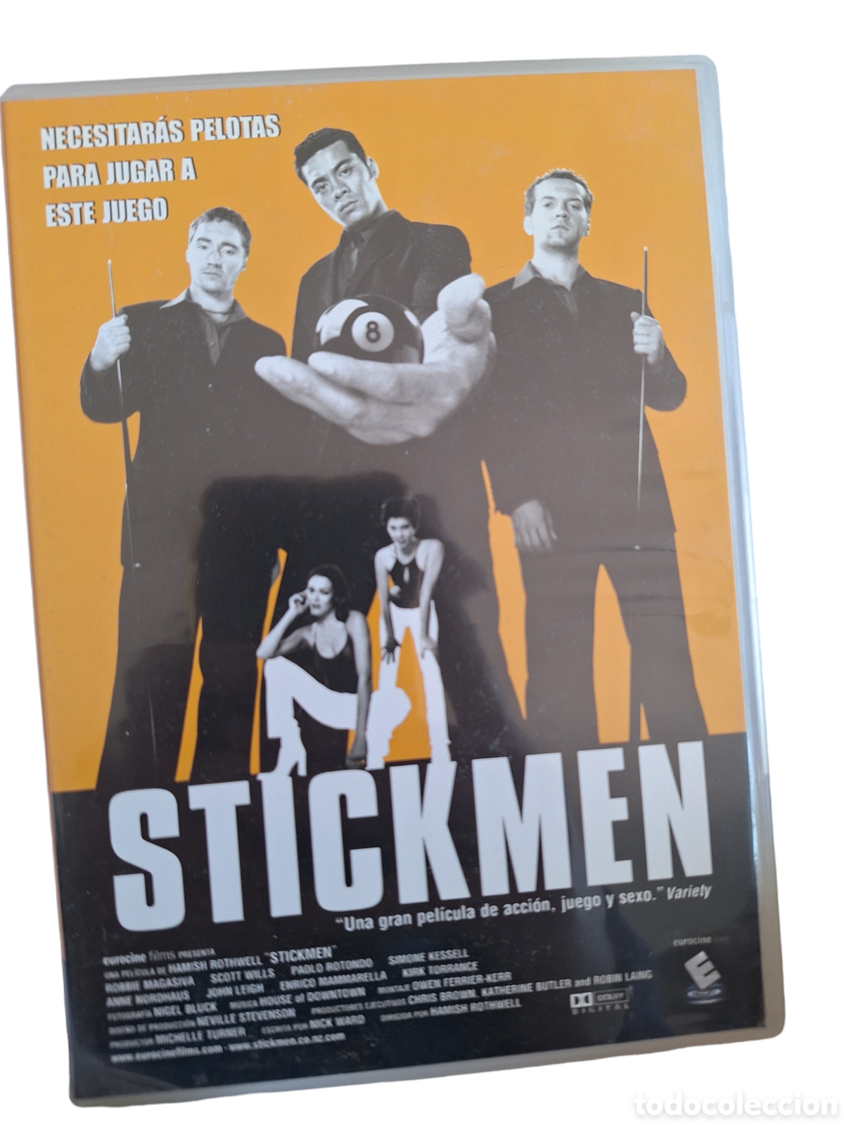 Cin&eacute;ma: CND101 stickmen DVD COMO NUEVO
