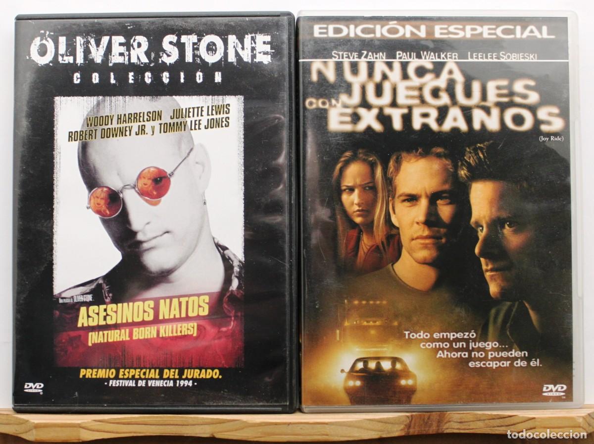 Cine: 2 DVD. ASESINOS NATOS. NUNCA JUEGUES CON EXTRA&Ntilde;OS.