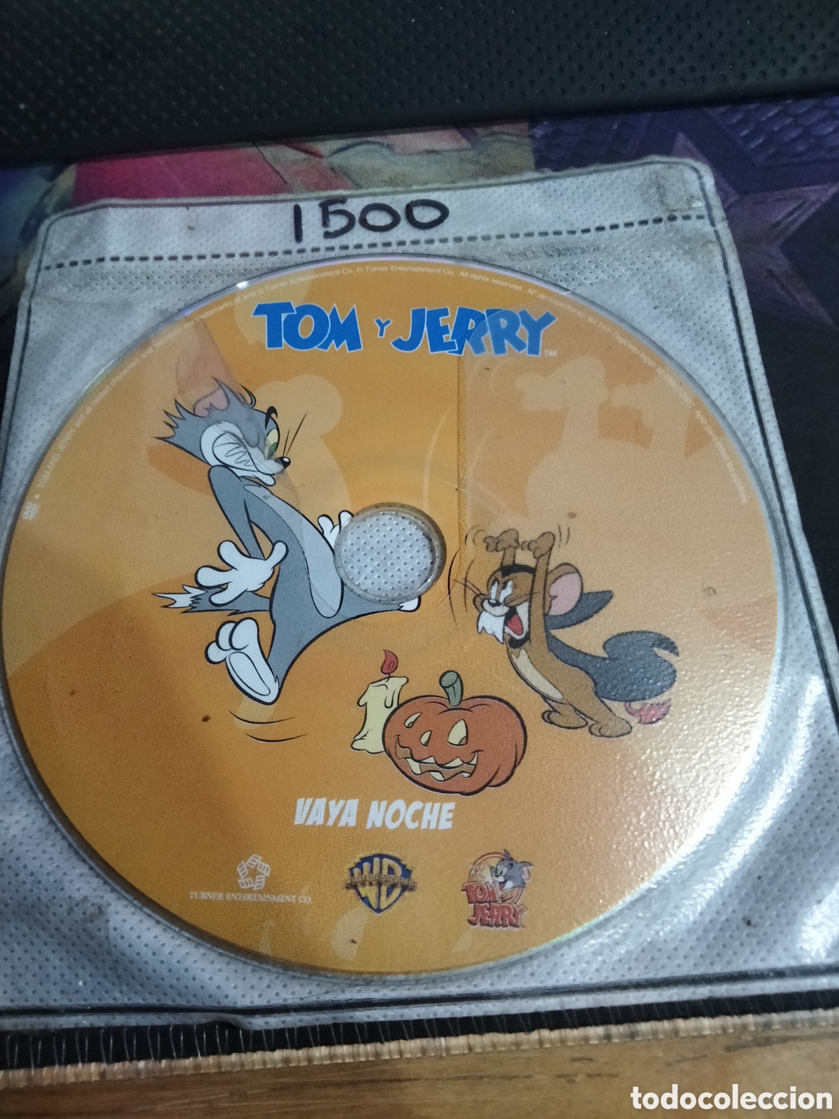 Cine: Tom y Jerry vaya noche dvd -1500 (solo disco)