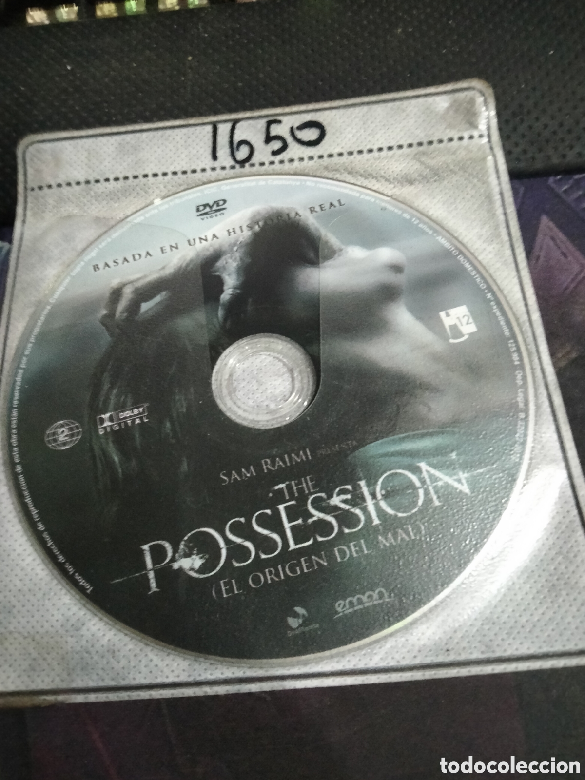 Cinema: The possession dvd (disco solo) -1650