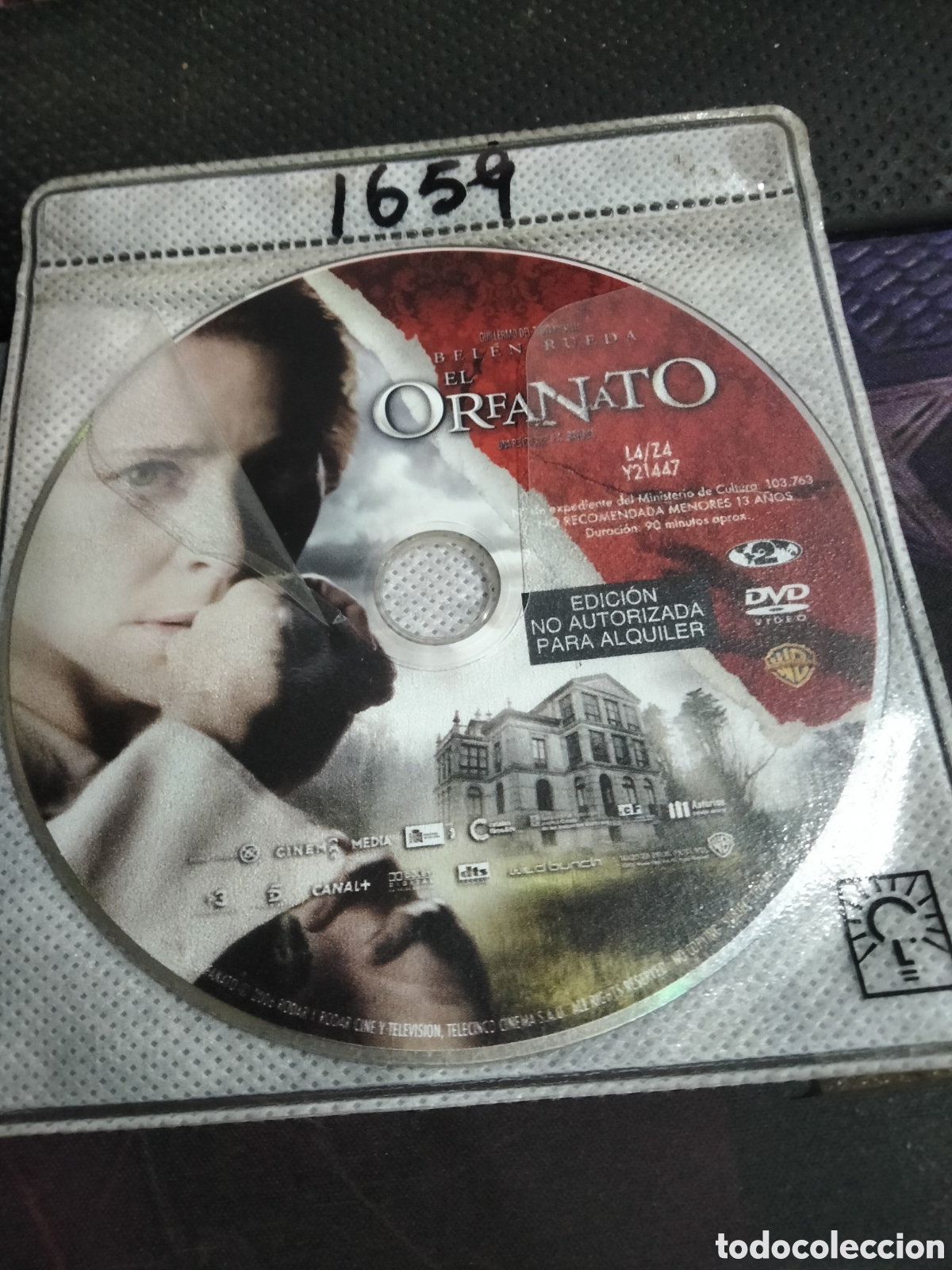 Cine: El orfanato dvd (disco solo) -1659