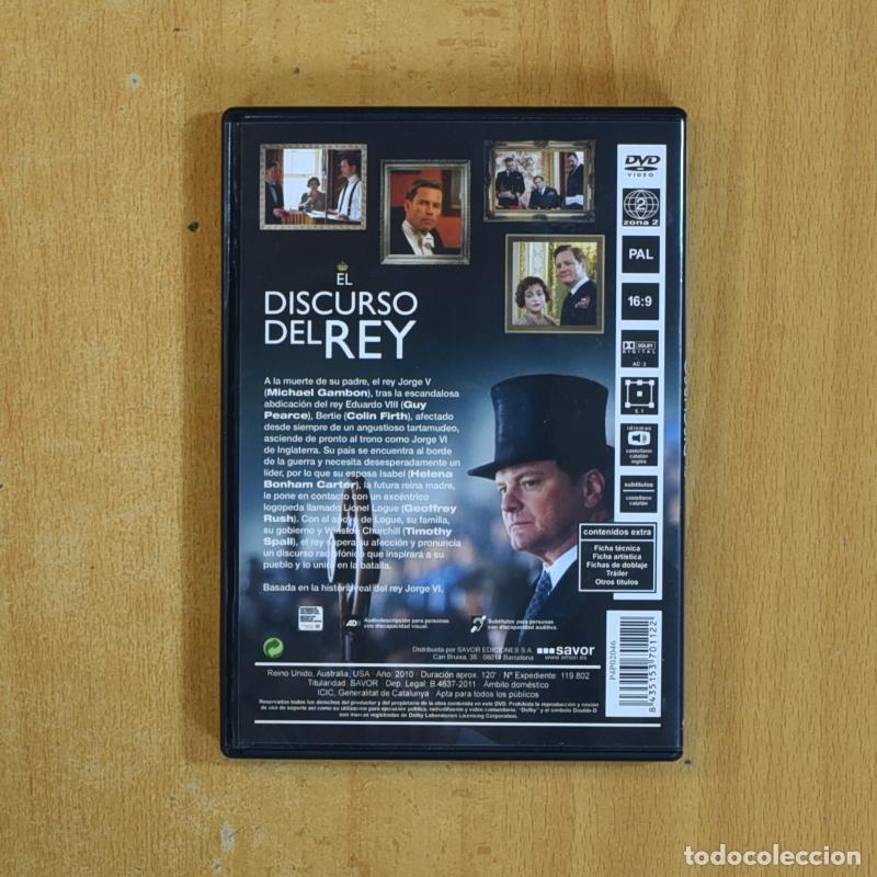 Cine: EL DISCURSO DEL REY - DVD - Foto 2