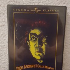 Cine: DVD - DOBLE ASESINATO DE LA CALLE MORGUE - EDGAR ALLAN POE - UNIVERSAL CINEMA CLASSICS