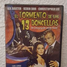 Cine: DVD - EL TORMENTO DE LAS 13 DONCELLAS - (EDGAR ALLAN POE) - LEX BAXTER, KERIN DOR, CHRISTOPHER LEE