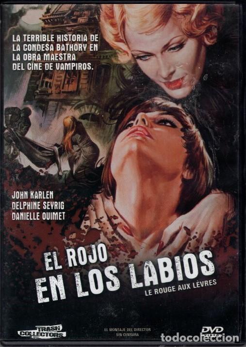 Cine: EL ROJO EN LOS LABIOES DVD - PARA MUCHOS ESTA ES UNA OBRA MAESTRA DE VAMPIROS.