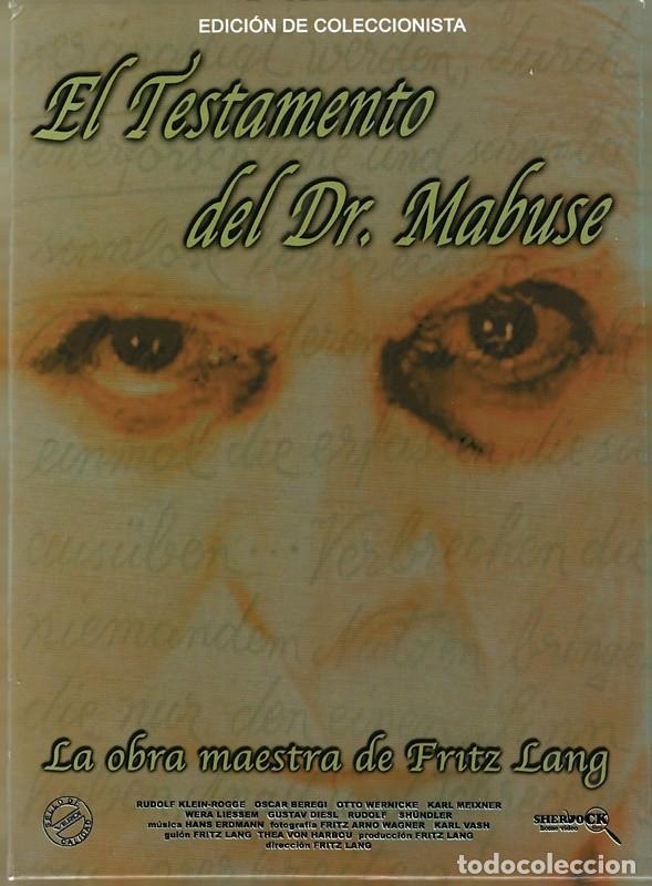 Cinema: EL TESTAMENTO DEL DR. MABUSE