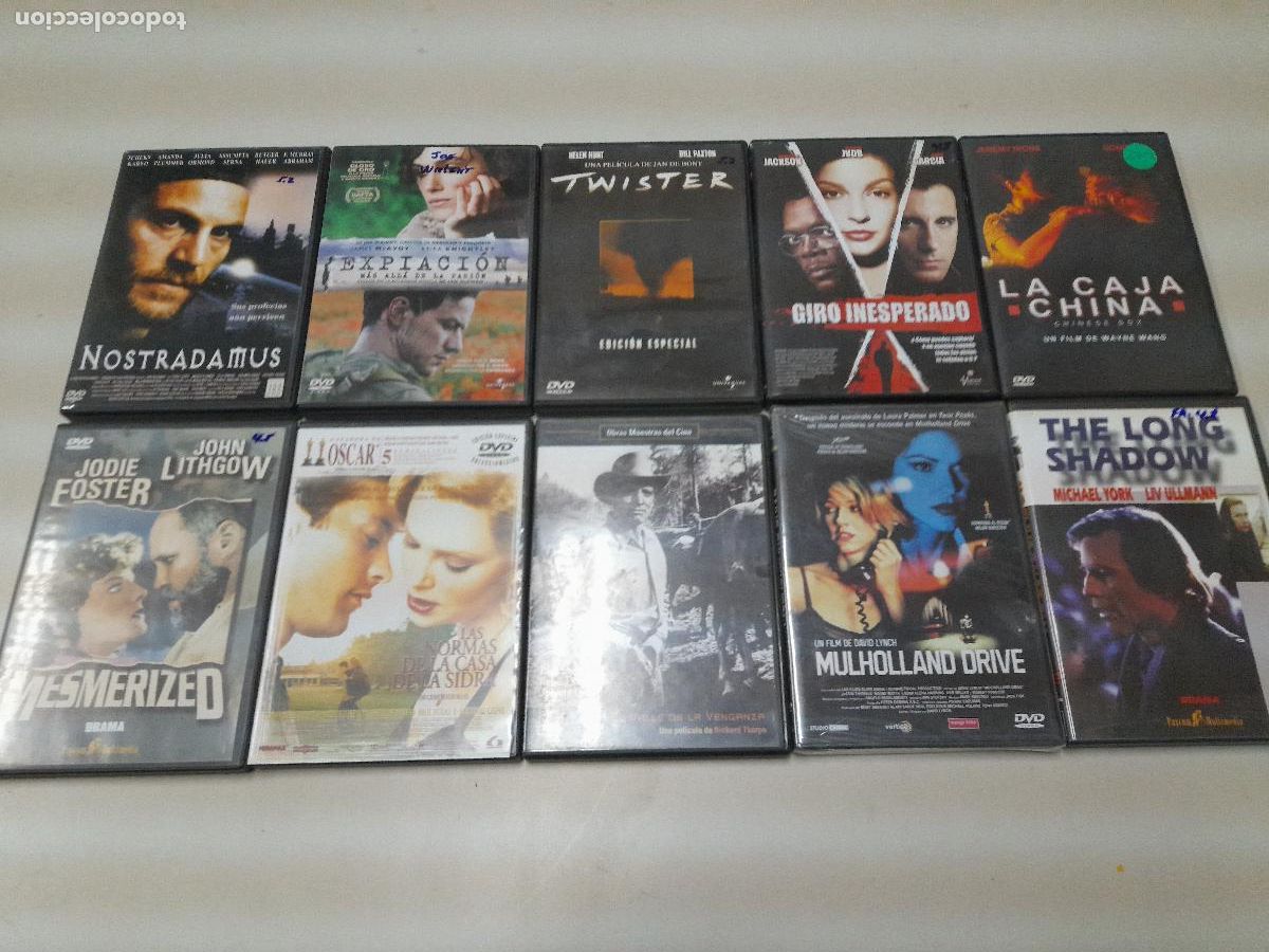 Cinema: Lote 10 dvds. selecci&oacute;n cine internacional de los mejores directores, actores y todos los generos.