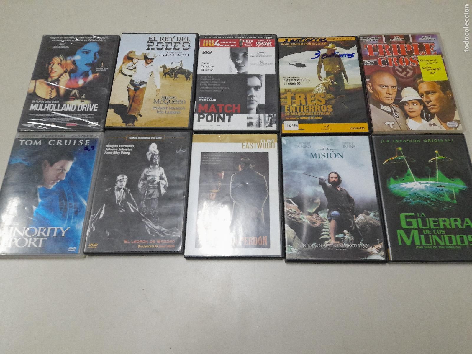 Cinema: Lote 10 dvds. selecci&oacute;n cine internacional de los mejores directores, actores y todos los generos.