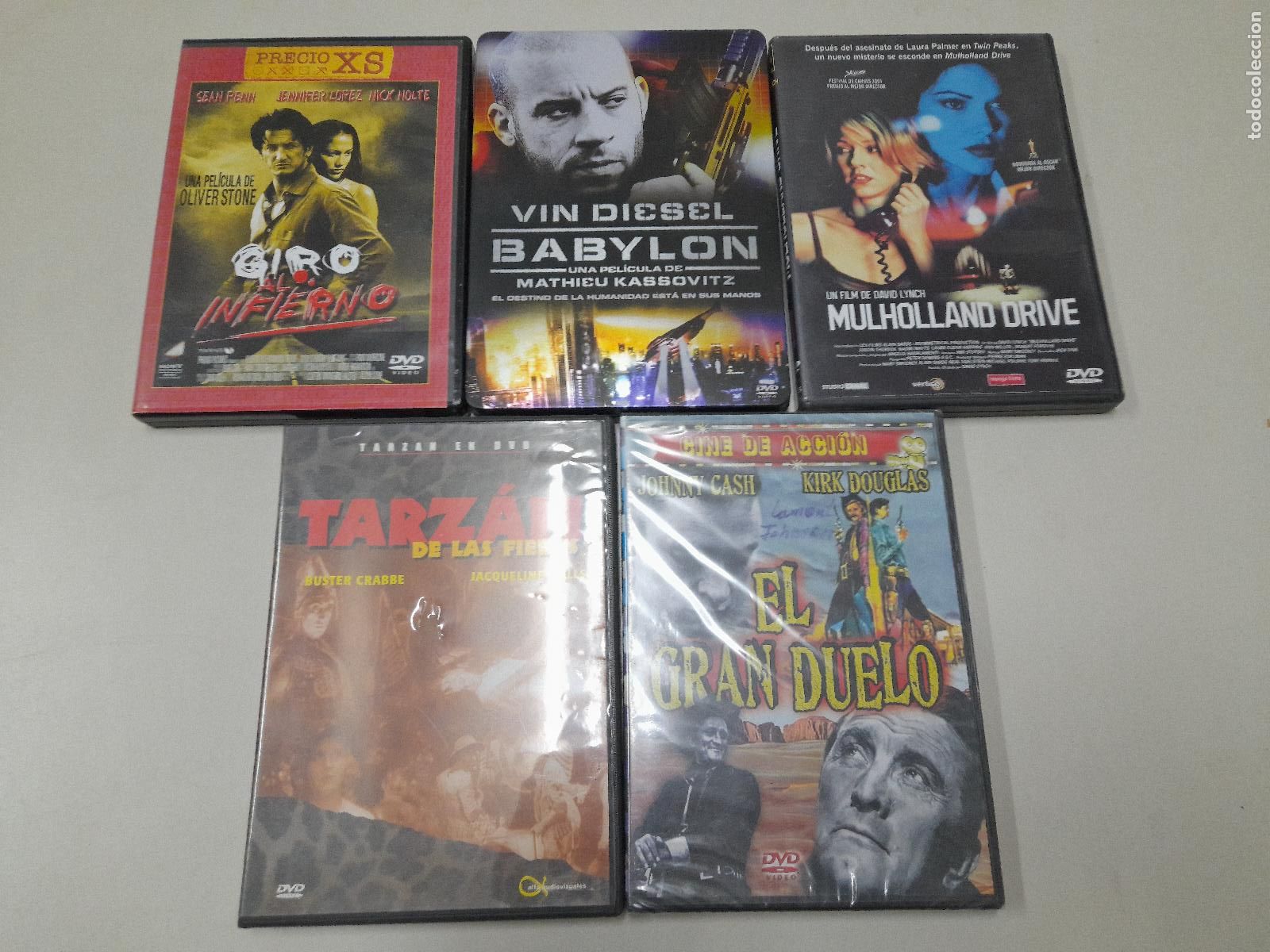 Cinema: Lote 5 dvds. selecci&oacute;n cine internacional de los mejores directores, actores y todos los generos.