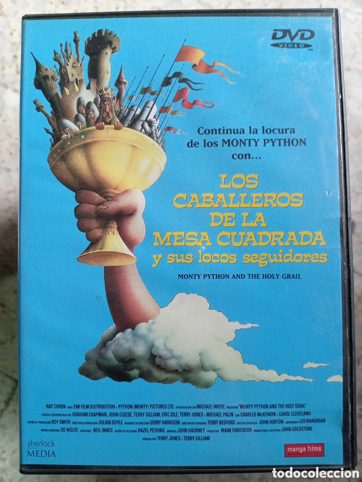 Cine: DVD LOS CABALLEROS DE LA MESA CUADRADA MONTHY PYTHON - Foto 1