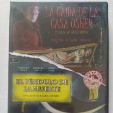 Cine: DVD LA CAIDA DE LA CASA USHER / EL PENDULO DE LA MUERTE - 2 DISCOS - ROGER CORMAN (223)