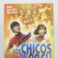 Cine: DVD LOS CHICOS DEL PREU - PEDRO LAZAGA - FUNDA FINA CARTON (024B)
