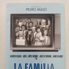 Cine: DVD LA FAMILIA, BIEN, GRACIAS - PEDRO MASO - FUNDA FINA CARTON (024B)