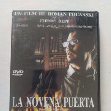 Cine: DVD LA NOVENA PUERTA - ROMAN POLANSKI, JOHNNY DEPP - LEER DESCRIPCION (230)