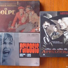 Cine: DVD-1. APPALOOSA-EL GOLPE-PSICOSIS. 3 DVD EDICIÓN COLECCIONISTA EN CAJA METÁLICA. VER FOTOGRAFIAS.
