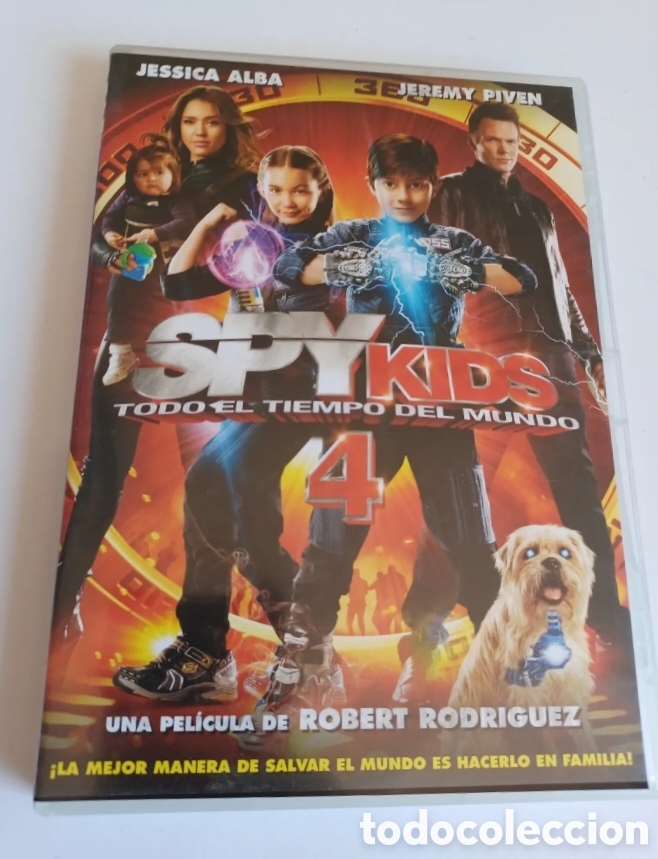 Cine: Spy Kids 4 DVD Spy kids todo el tiempo del mundo Spy kids pel&iacute;cula