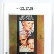 Cine: DVD + LIBRETO LAS AMISTADES PELIGROSAS - EL PAIS 35º ANIVERSARIO (233