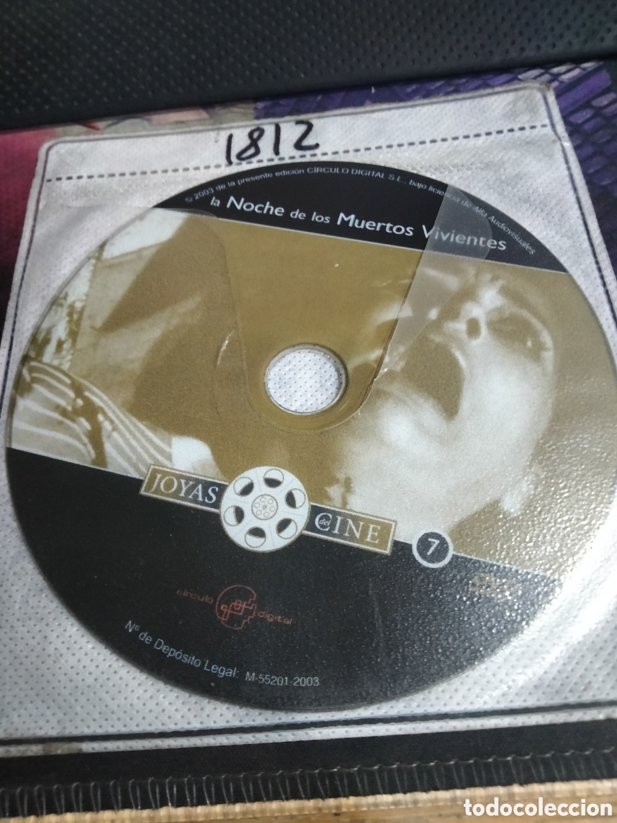 Cinema: La noche de los muertos vivientes dvd (disco solo) -1812