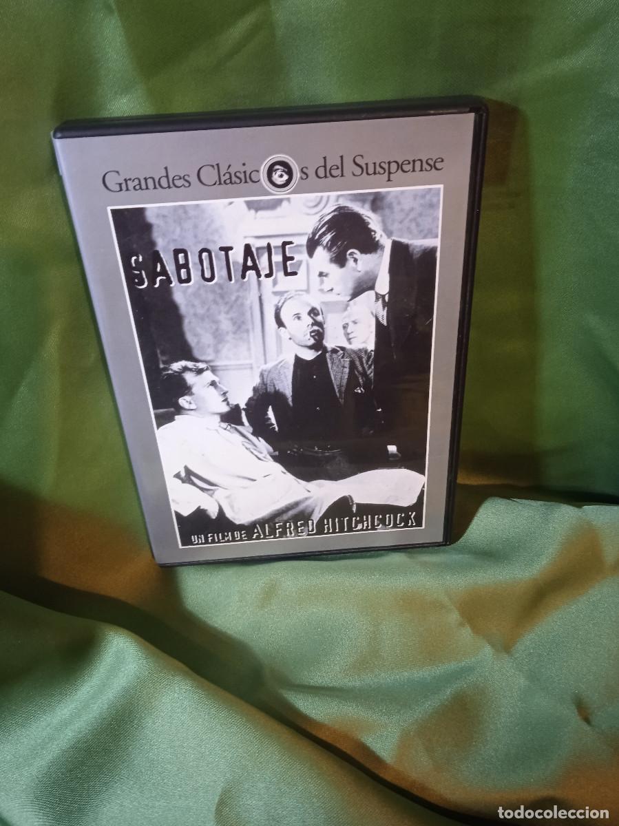 Cine: SABOTAJE DE ALFRED HITCHCOCK DVD CINE REF.144