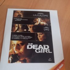 Cine: MM-12NOV DVD CINE FORMATO CARTON THE DEAD GIRL